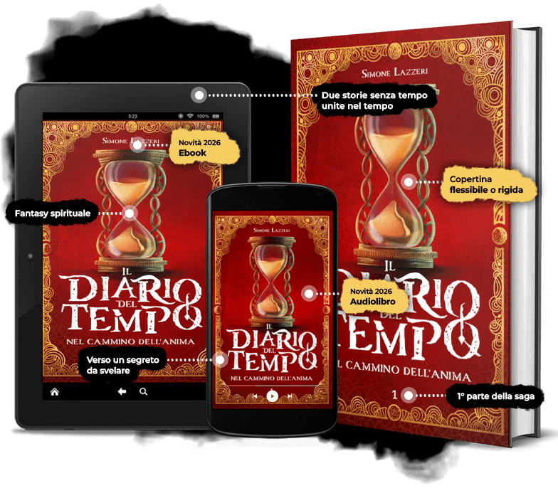Mockup libro il diario del tempo nel cammino dellanima 2026